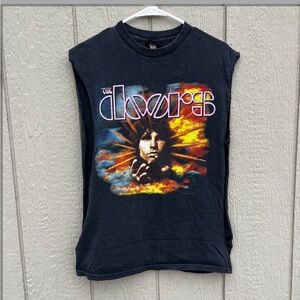 Vintage “The Doors” Band Cut-off Tee Medium